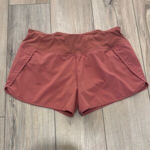 Women's Mauve Athletic Shorts